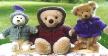 Teddy Bear Sweatshirt Jacket