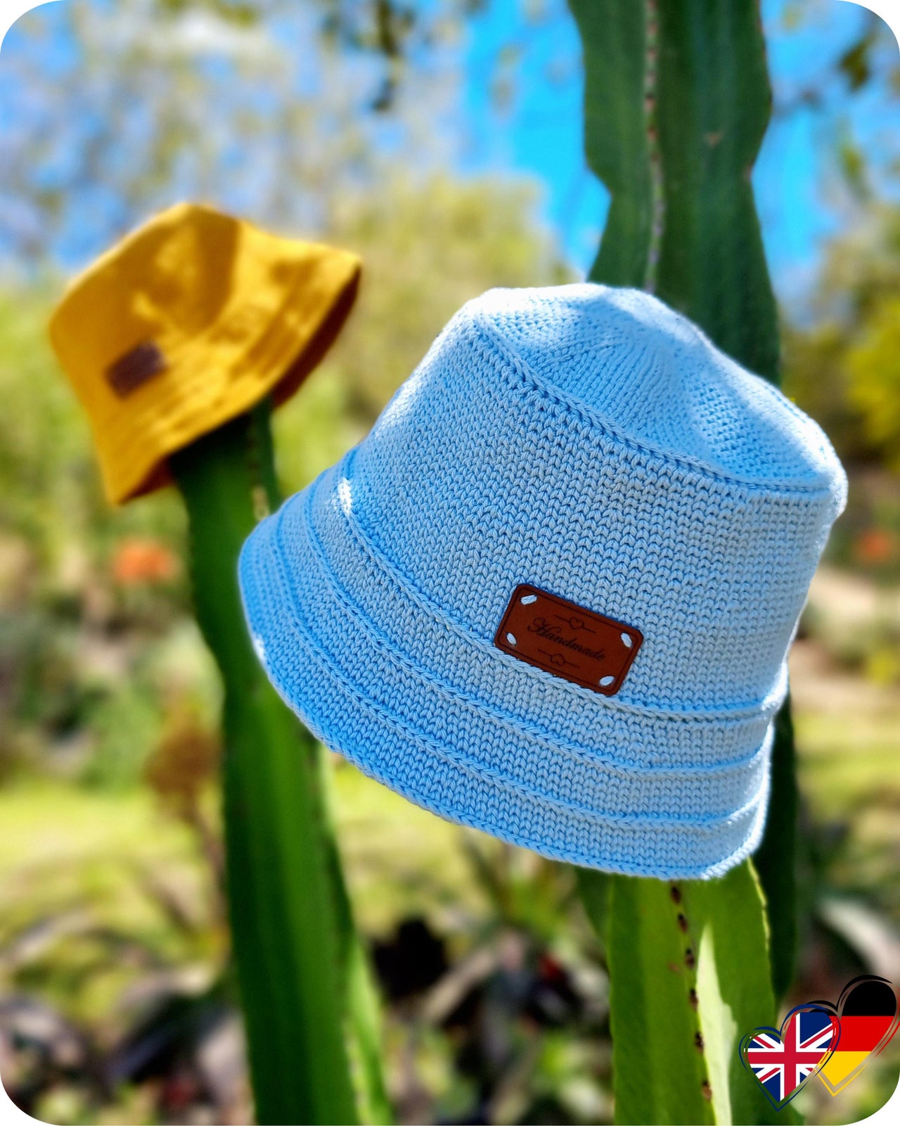 Summer crochet bucket hat for adults and kids crochet pattern H2