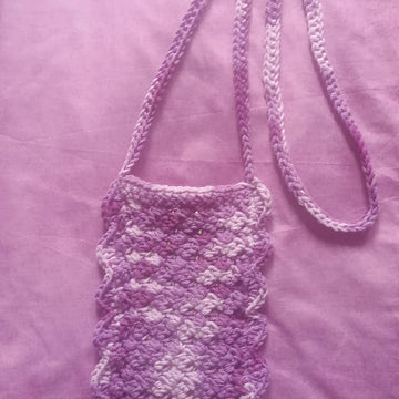 Crochet Phone Pouch Pattern Beginner Crossbody Bag PDF Easy Mobile Sling Crochet Pattern DIY Phone Holder Simple Crochet Pouch Pattern