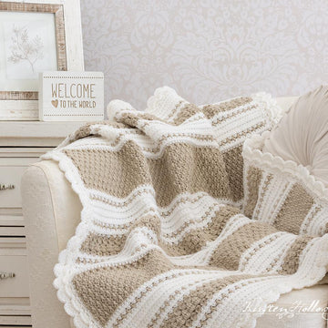 Parfait Vintage-Style Baby Blanket