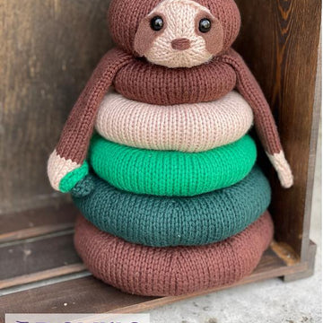 Sloth Stacking Ring Toy