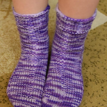 Toasty Toes 40 Peg Loom Knit Socks