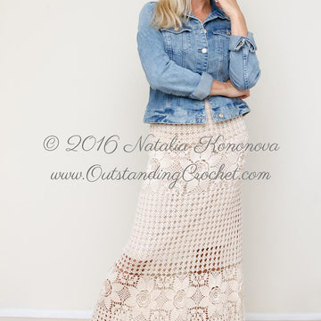 Tiered Maxi Skirt