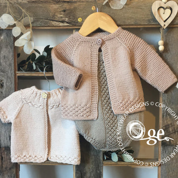 Maebry rompers and cardigan set - P151, P152 & P153