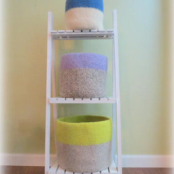Nesting Felted Basket