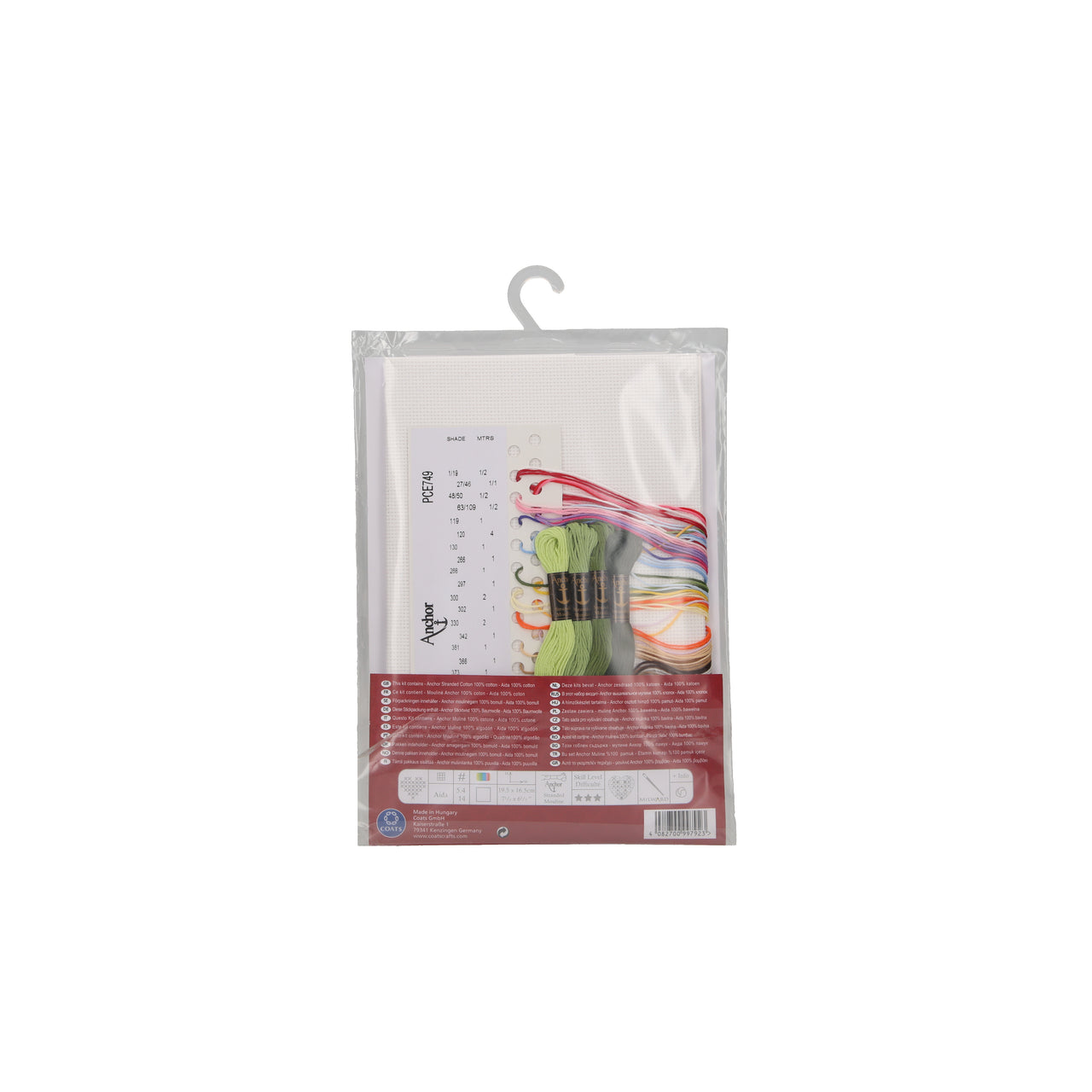 Anchor Floral Wheelbarrow Cross Stitch Kit