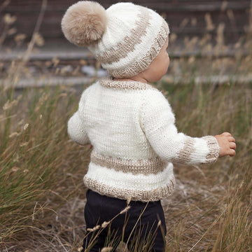Little Timothy's Hat and Cardigan Set