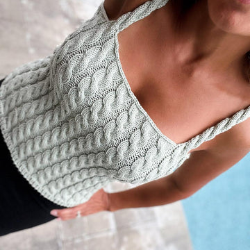 Sage Cable Camisole