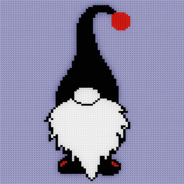Christmas Gnome Knit Chart