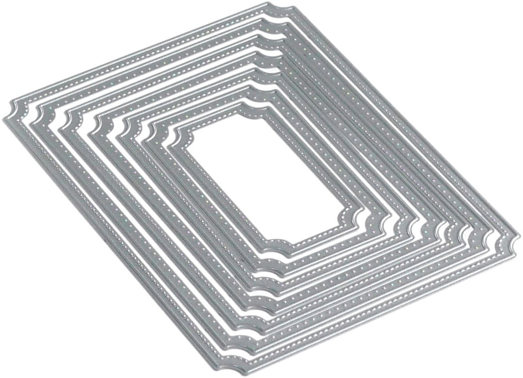 Elizabeth Craft Designs Elizabeth Craft Metal Die - Stitched Indented Rectangle