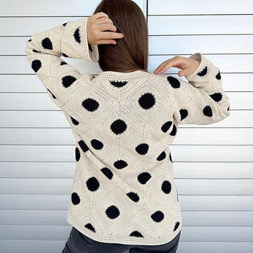 Polka Dot Cardigan