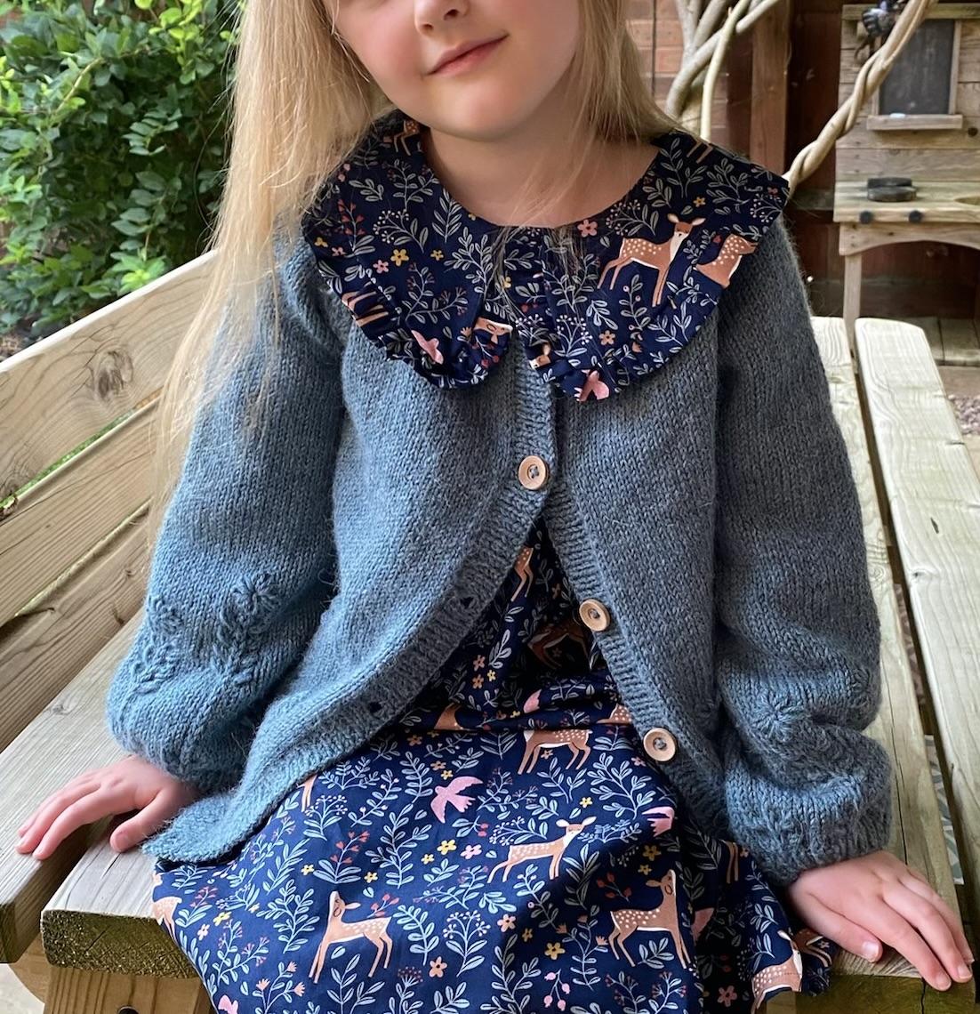 Flora Child Cardigan