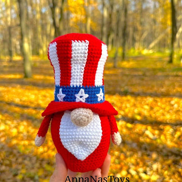 Patriotic gnome USA (boy)
