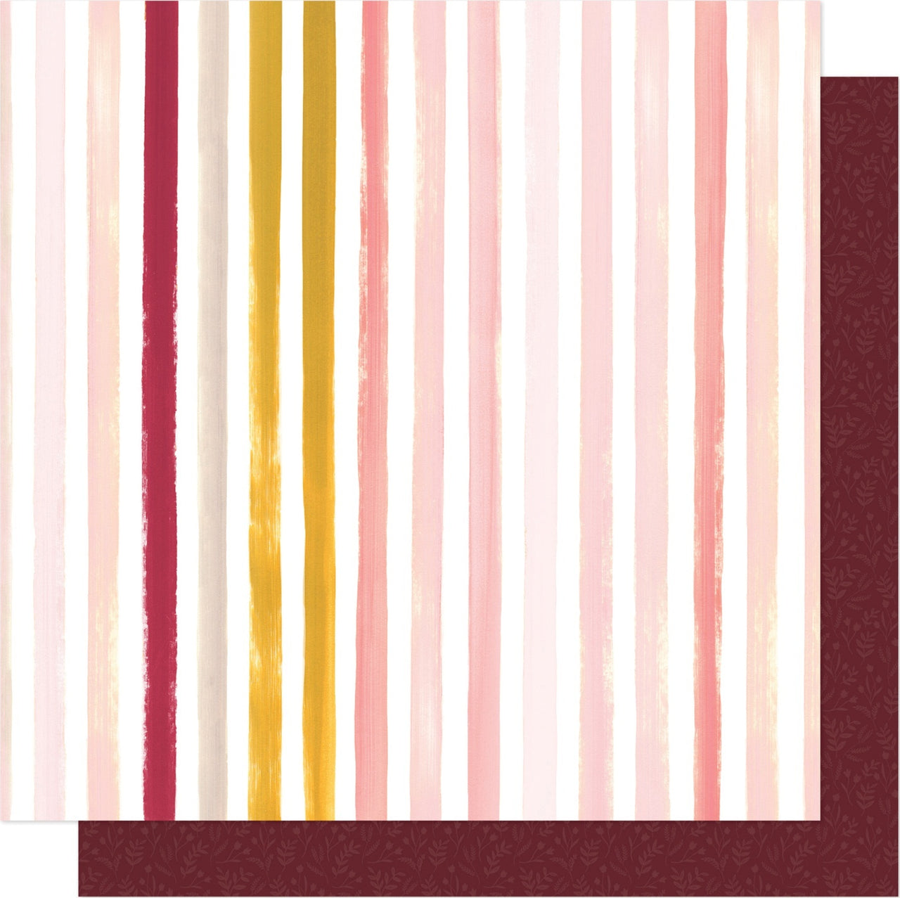 American Crafts One Canoe Two Willow Double-Sided Cardstock 12"X12" - Full Of Joy