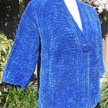 Super Chunky One Button Jacket