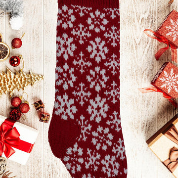 Snowflake Flower Stocking