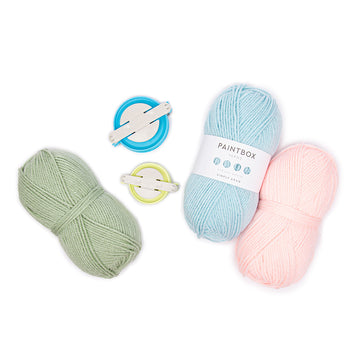 Paintbox Yarns Simply Aran Large Pom Pom Maker 3 Ball Project Pack