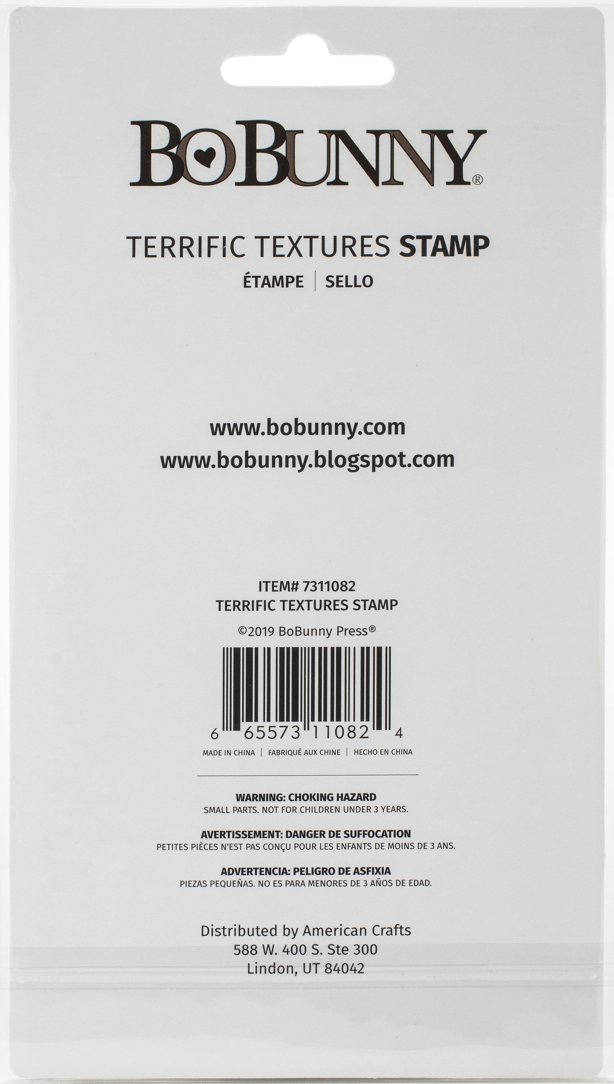 American Crafts BoBunny Stamps - Terrific Textures