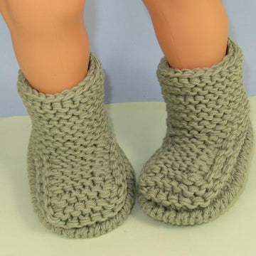 Simple Superfast Children's Garter Stitch Ankle Boots