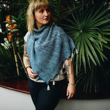 Dancing Palms Shawl
