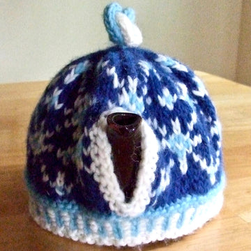 Midnight Snowfall Tea Cozy