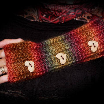 Ribbed Fingerless Gloves Pattern