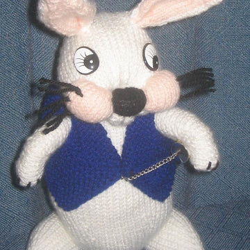 Backpacking Bunny & White Rabbit