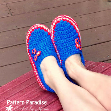 Stars and Stripes Slippers