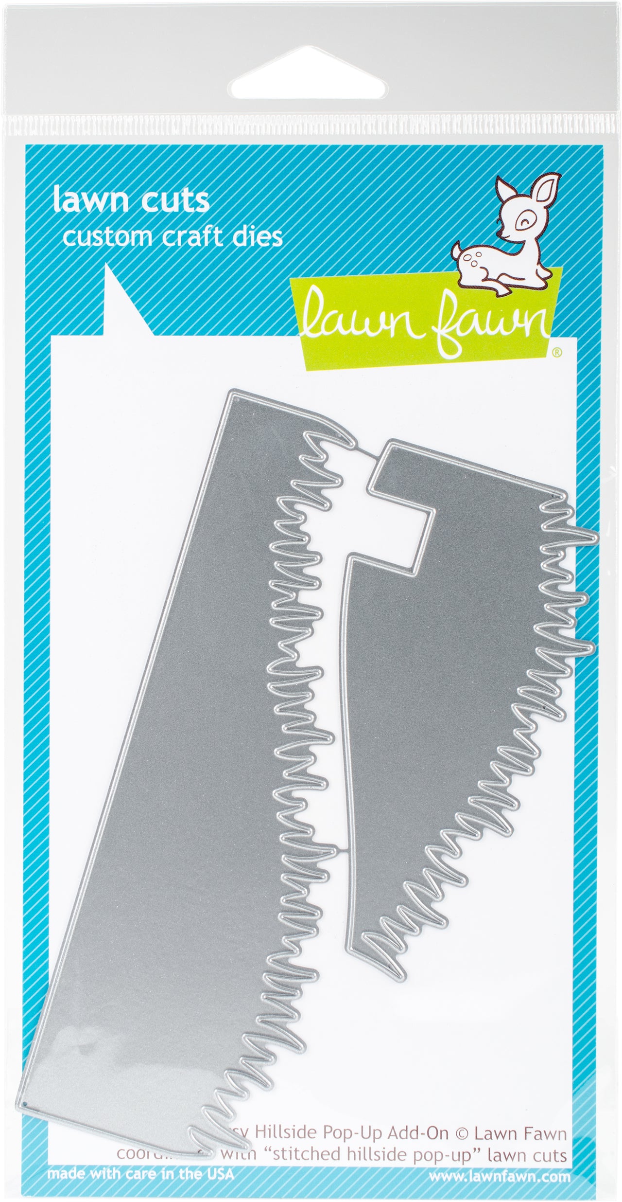 Lawn Fawn Lawn Cuts Custom Craft Die - Grassy Hillside Pop-Up Add-On