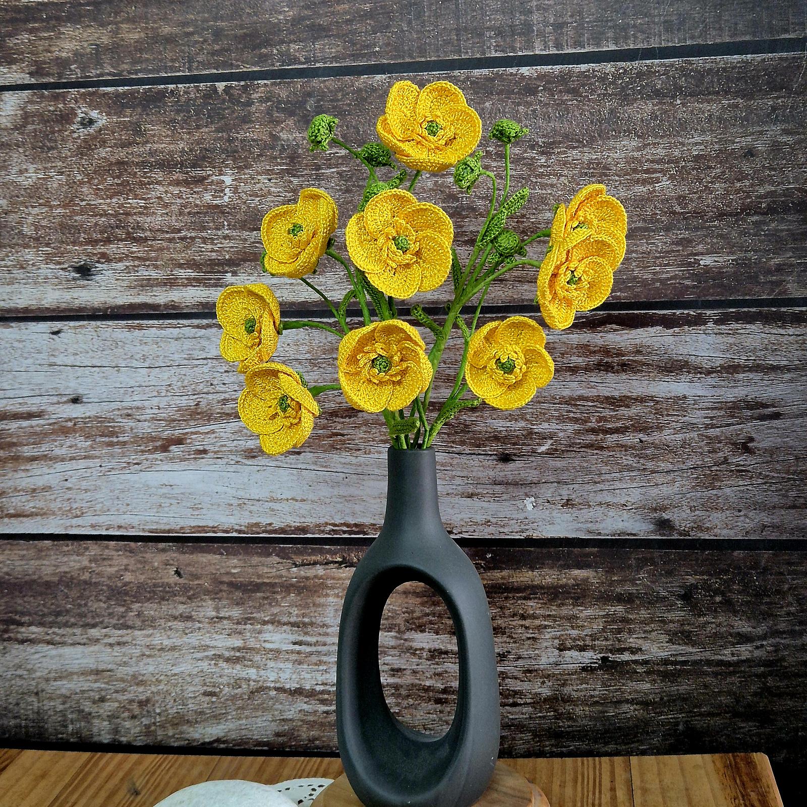 Buttercup flower bouquet