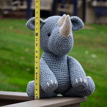 Ricky The Rhino Amigurumi Pattern