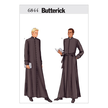 Butterick Men's Robe B6844 - Sewing Pattern