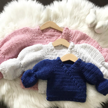 Juliet Puff Sleeve Sweater N 467