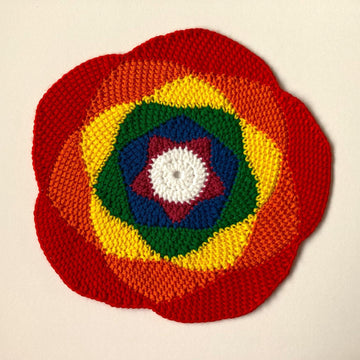 Round Pillow I by HueLaVive