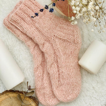Cable socks