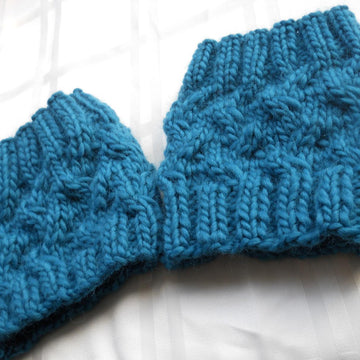 Cabled & Ribbed Boot Cuffs
