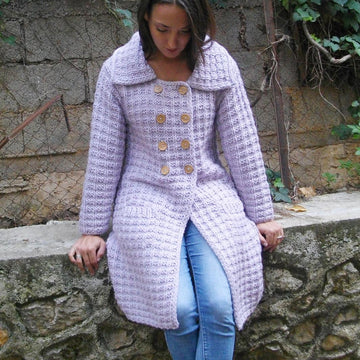 Double breasted coat