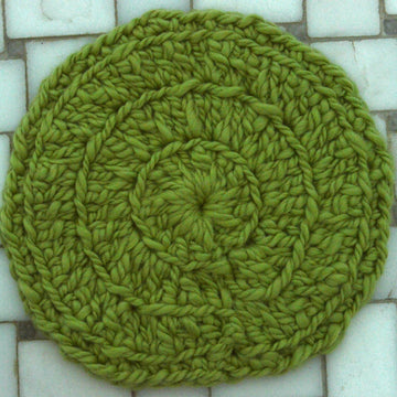 Seven Circular Summertime Scrubbies
