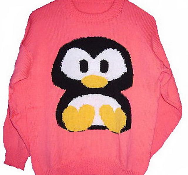 Christmas Penguin Jumper #4