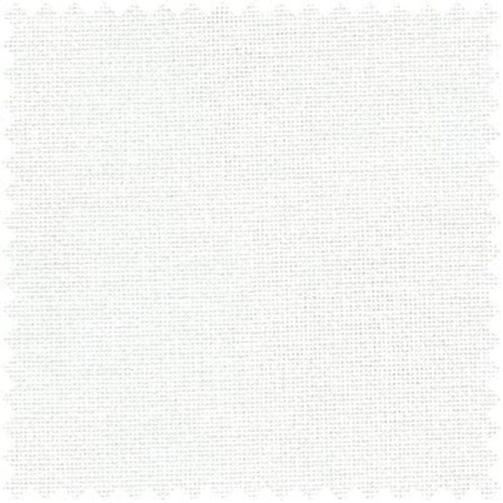 Zweigart 40 Count Verdal White - 39" x 55"
