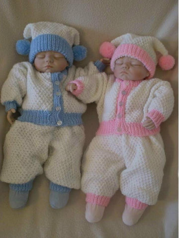Reborn / 0-3 Months Baby Pram Set