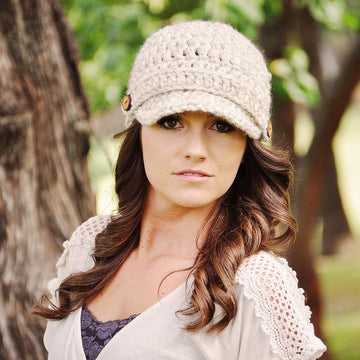 Basic Newsboy Hat/Pattern 001