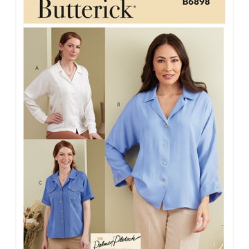 Butterick Misses' Top B6898 - Sewing Pattern