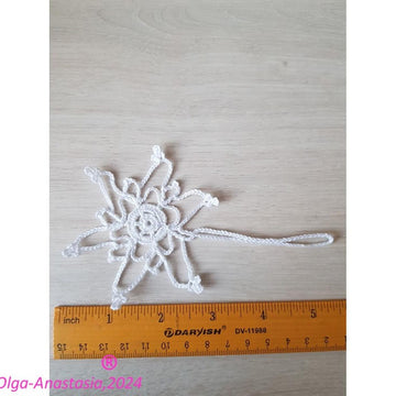 Crochet snowflake 31