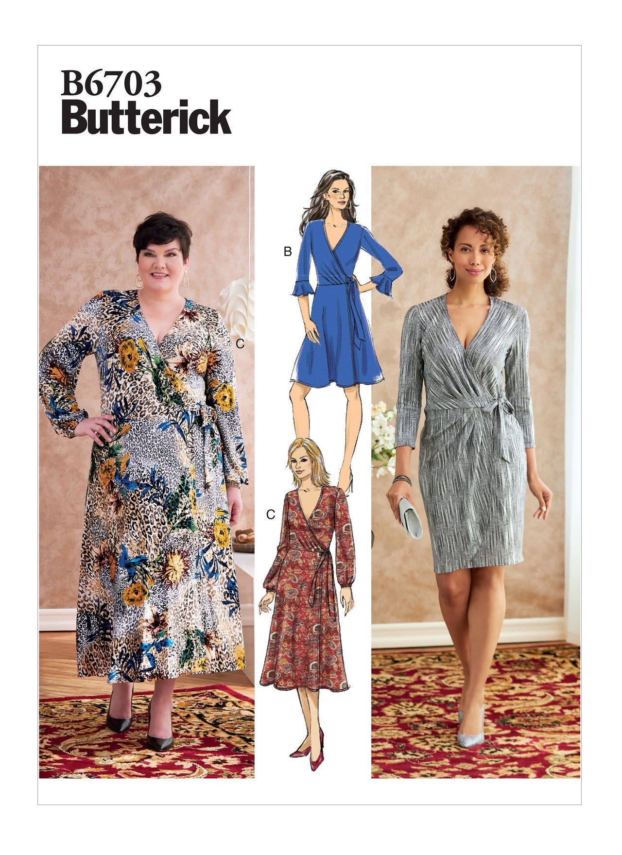 Butterick Misses'/Women's Dress B6703 - Sewing Pattern