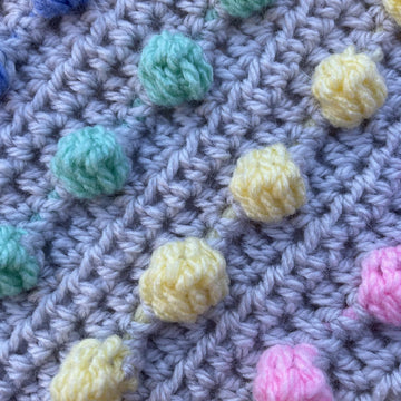 Rainbow Bobble Snood