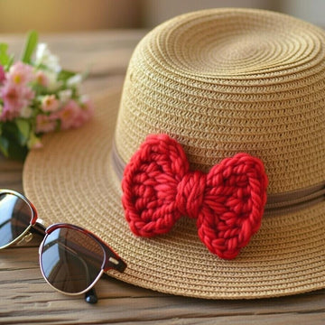 🎀 Crochet Bow Pattern – PDF + Video Tutorial