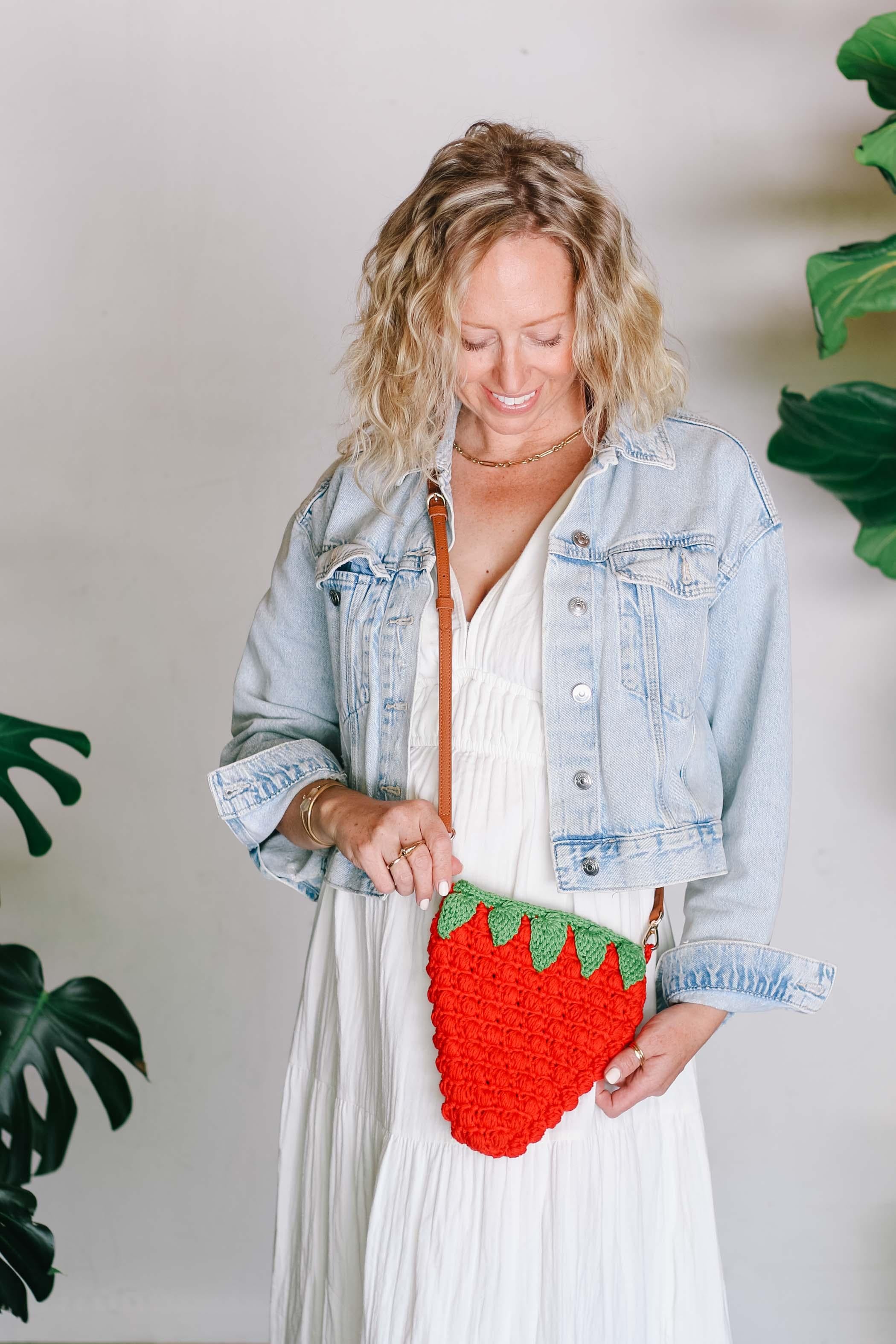 Strawberry Season Purse