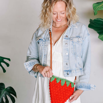 Strawberry Season Purse