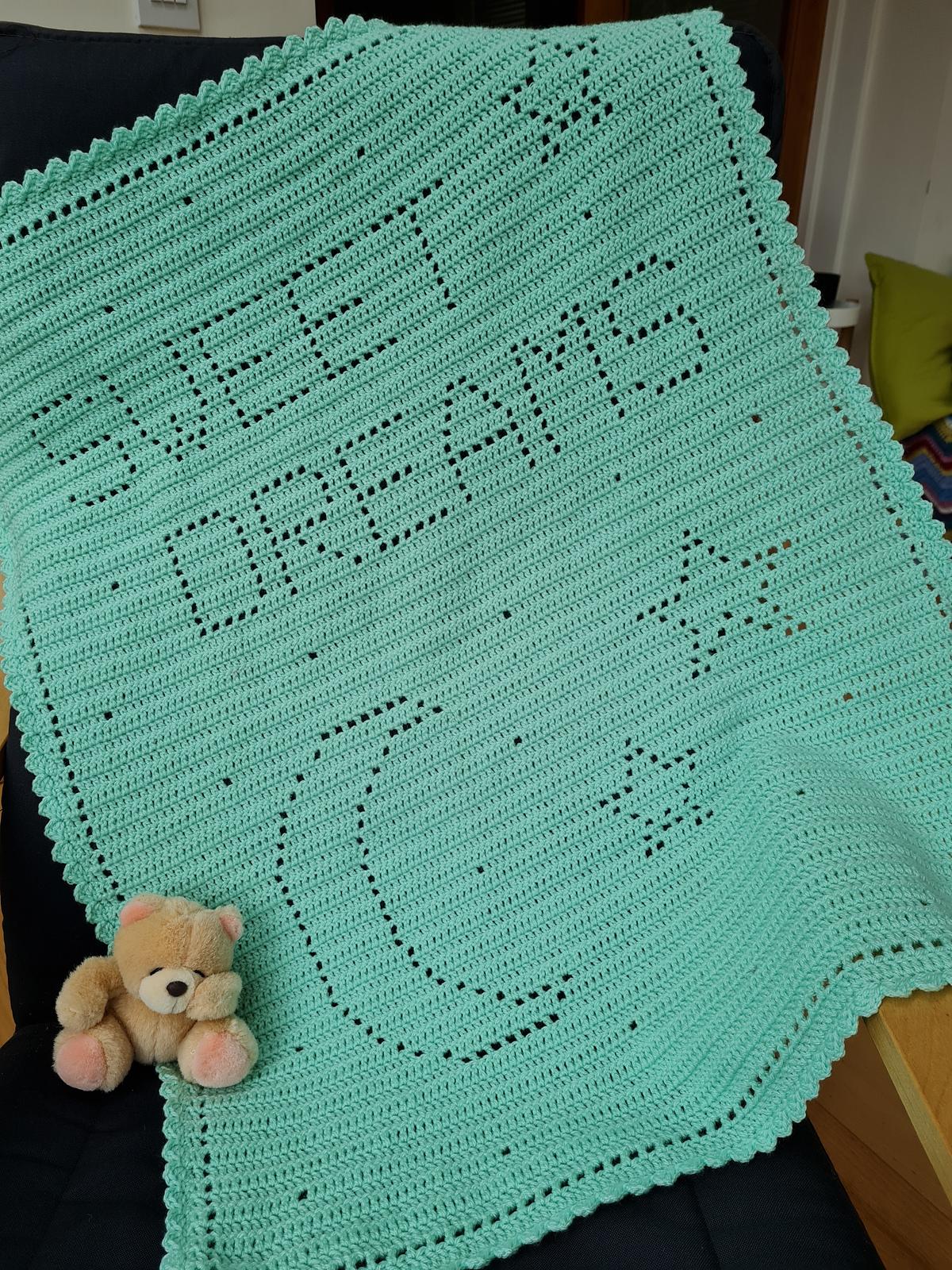 Sweet Dreams Filet Blanket
